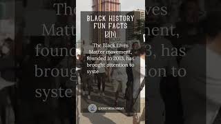 Black History Month Fun Facts - BLM