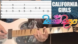 Cailfornia Girls - The Beach Boys - Guitar Lesson With Tabs and Chord Charts