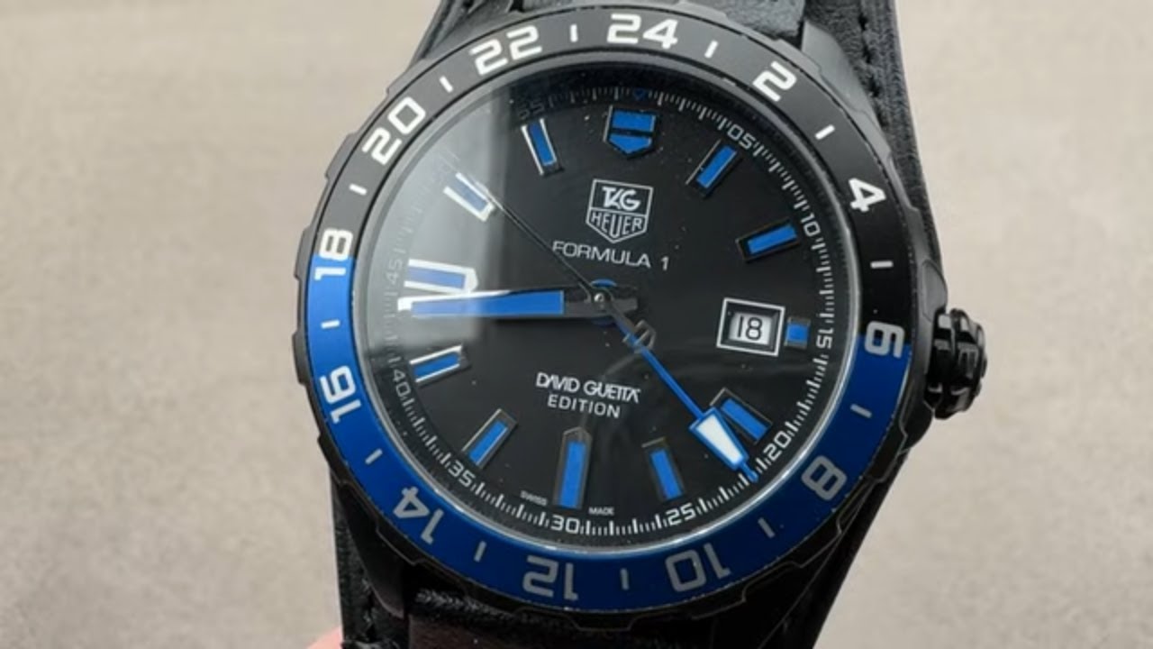 Tag Heuer Formula 1 GMT David Guetta Edition WAZ201A.FC8195 Tag 