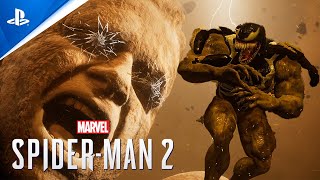 Marvel's Spider-Man 2 Venom Vs Sandman Full Fight Gameplay