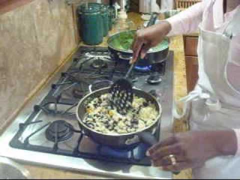 Rice with Black Beans Healthy Soul Food Recipes from the Joy of Soul Food, Chef Pamela Holmes