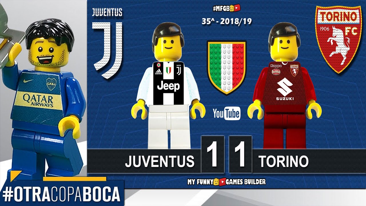 video) Il derby di Torino visto in versione Lego a casa di Messi -  Vivatorino