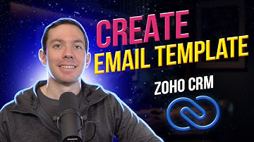 How to create an email template in Zoho CRM