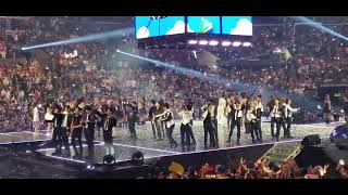 Kcon LA 2022 goodbye ending stage Day 1 ateez stray kids itzy kep1er enhypen