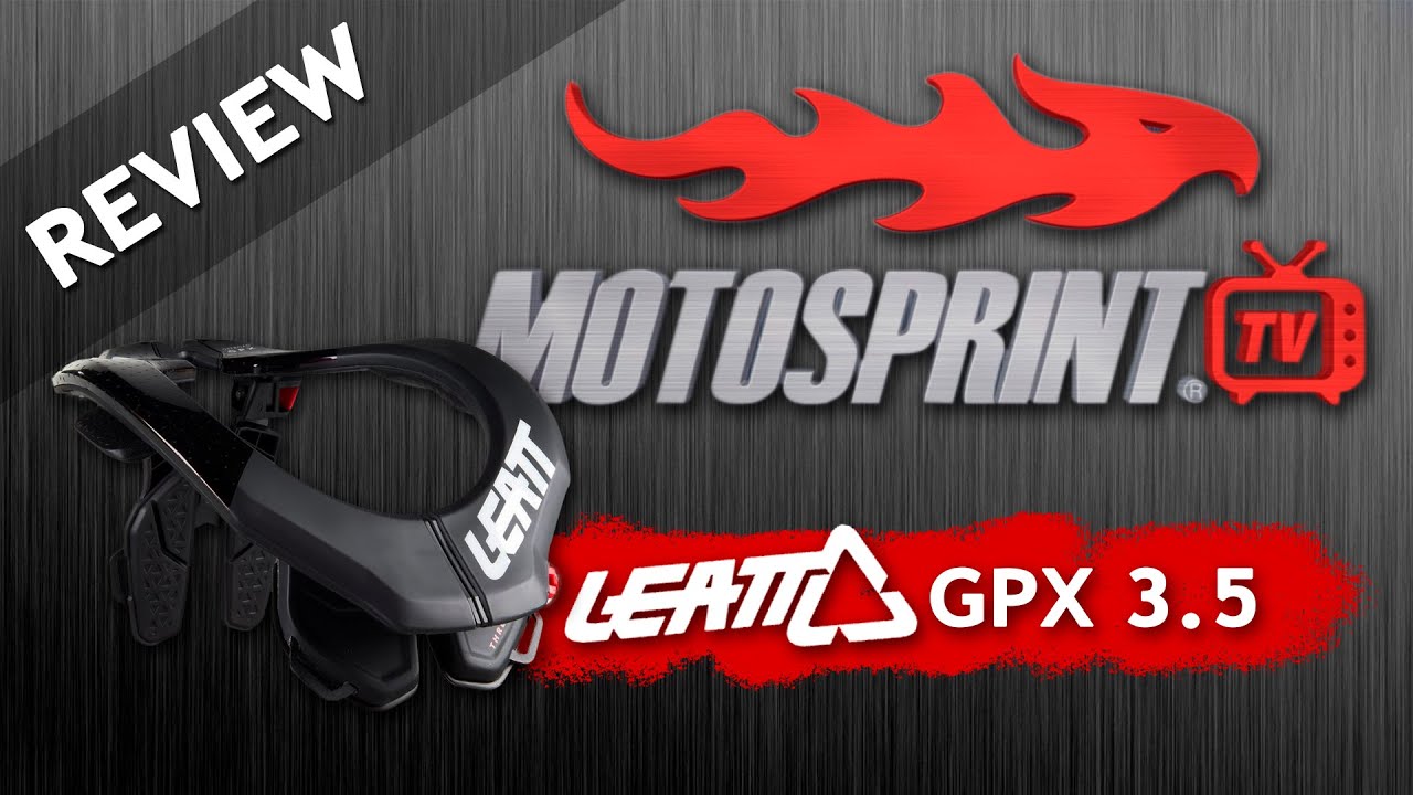 REVIEW DO PROTETOR DE PESCOÇO LEATT GPX 3.5 - MOTOSPRINT