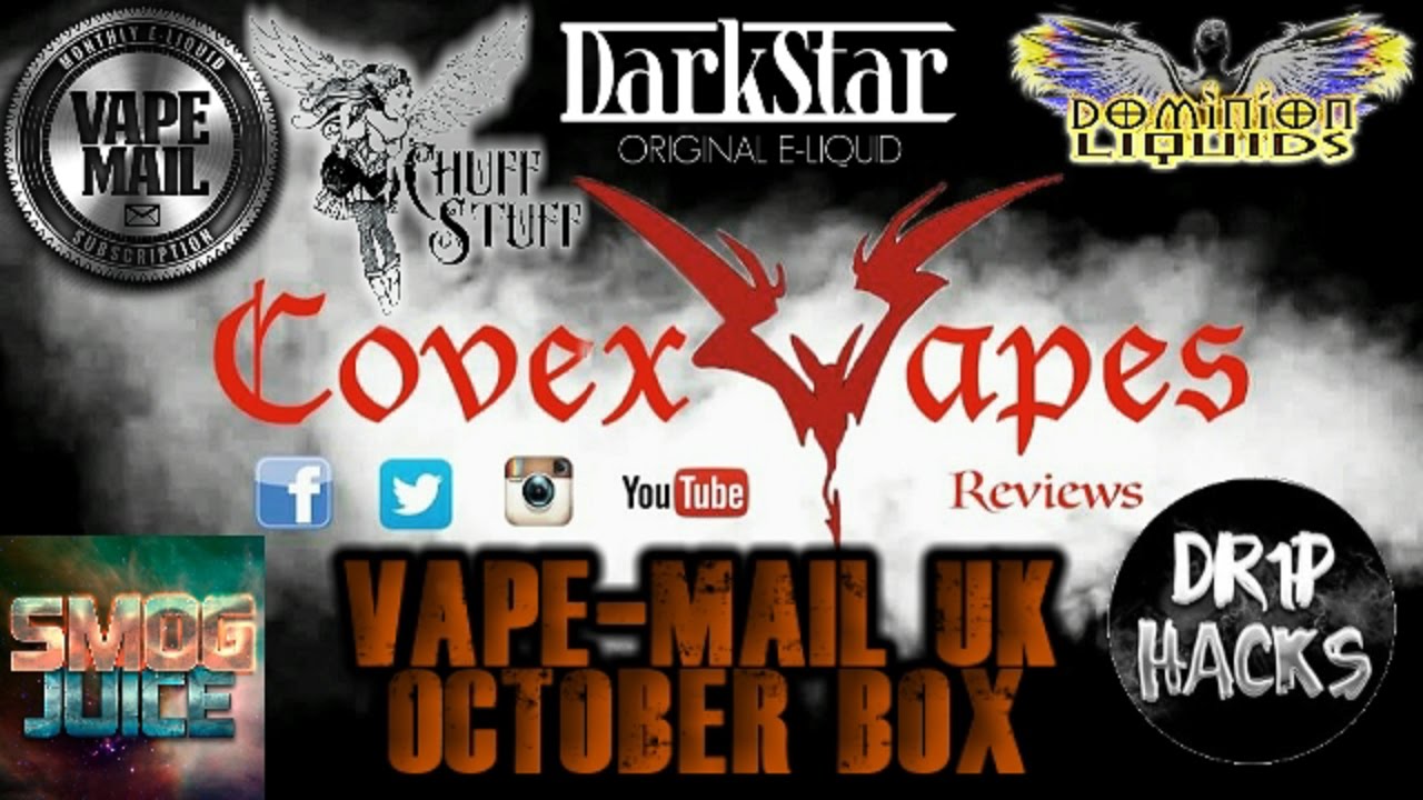 Vape Mail UK October Gold Subscription E liquid Review