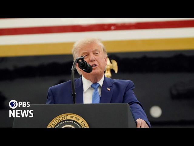 WATCH: Trump unveils new Air Force One plane gifted by Qatar at