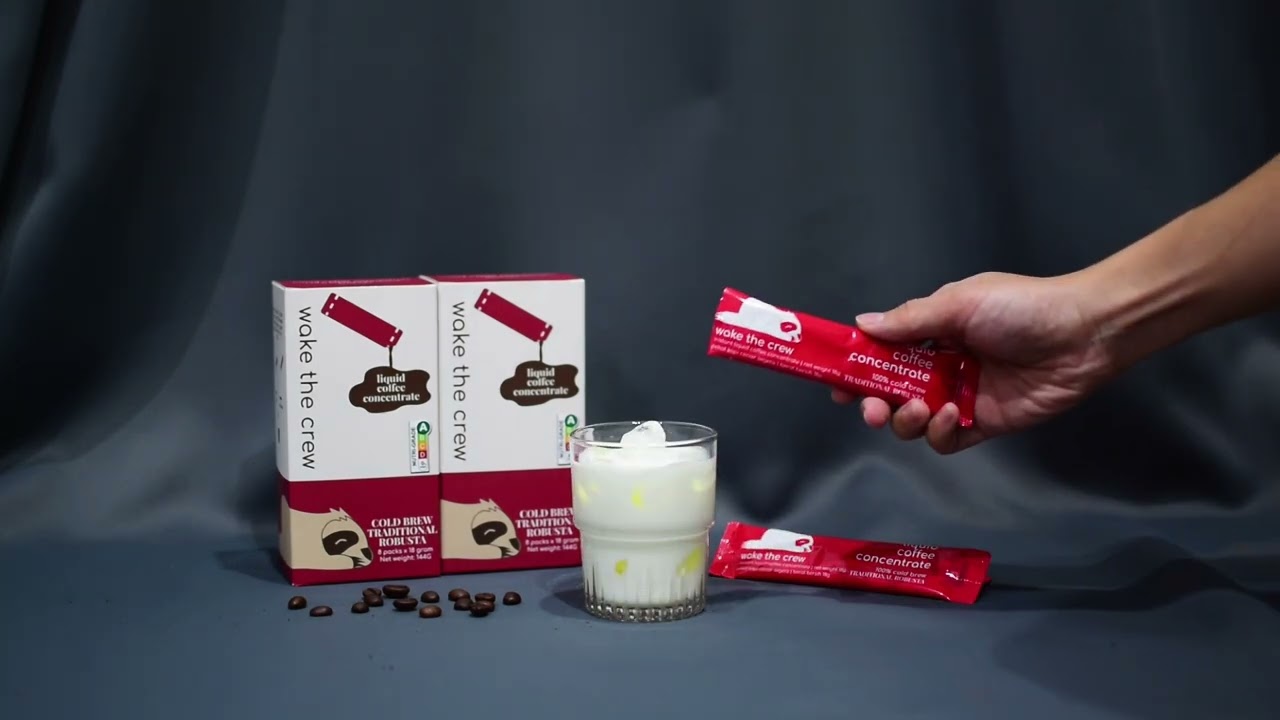 How to Make a Bold Kopi with Wake the Crew’s Cold Brew Traditional Robusta Concentrate ☕🌞