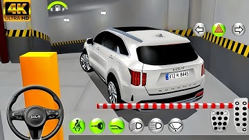 New MPV car KIA Carnival 2024 in Parking Building - 3D Driving Class Simulation - Android Gameplay
