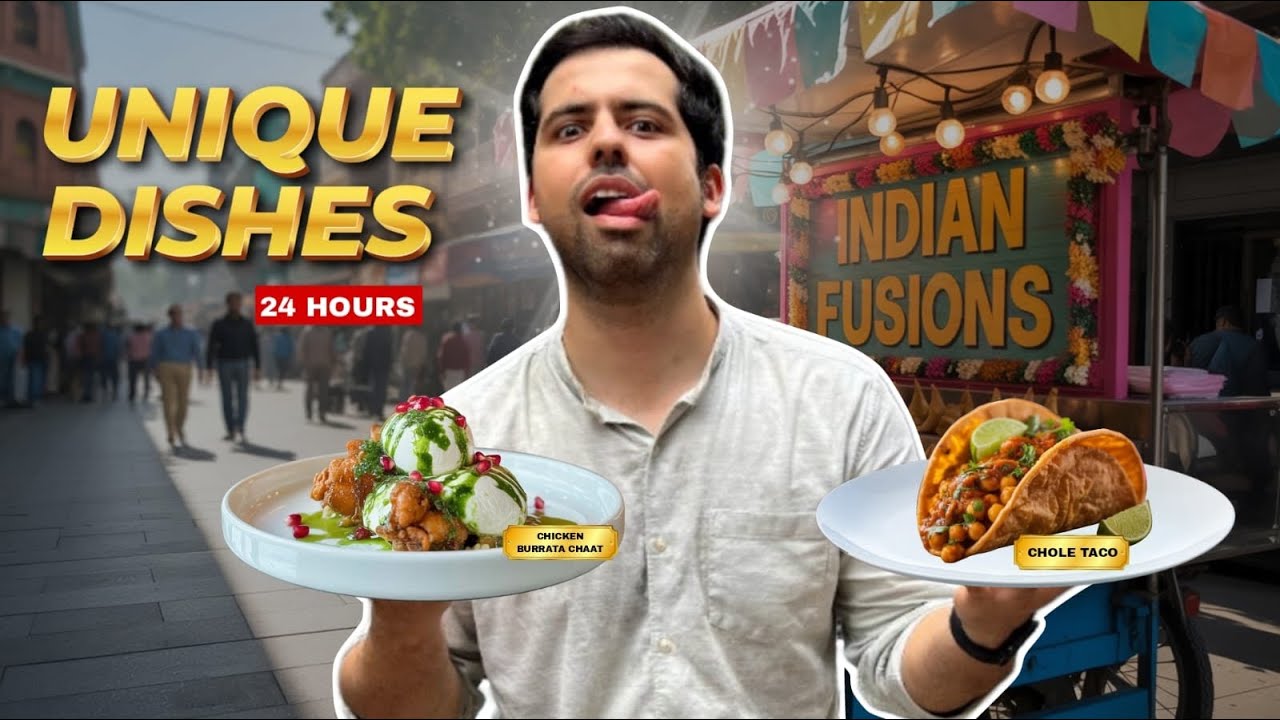 Rating Indian Fusion Dishes || Ghee Podi Sushi 🍣, Shahi Tukda Cookie 😦🤩