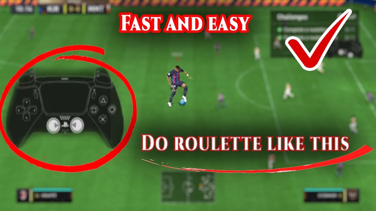 How to do Roulette skill move easily in Shuffle Board FIFA 23 Frenzy