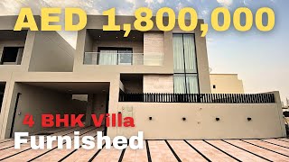 TOURING A Fully Furnished New 4 Bedroom Villa For Sale In Ajman UAE | @AjmanPropertiesofficial screenshot 1