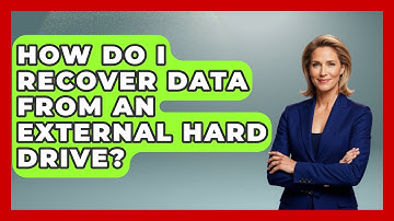 How Do I Recover Data From An External Hard Drive? - Your Computer Companion