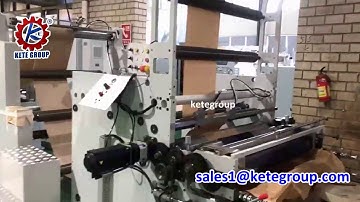 Double Layer Square Bottom Paper Bag Making Machine --- Customized Machine