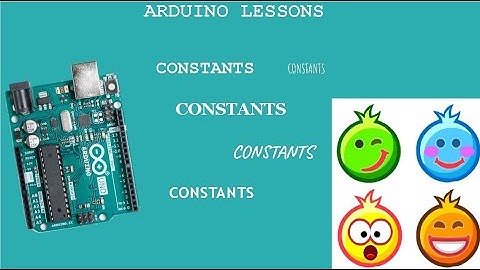 🌋Arduino lessons constants