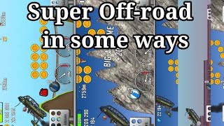 Hill climb racing - walkthrough gameplay Super Off-road vehicle in some ways screenshot 5