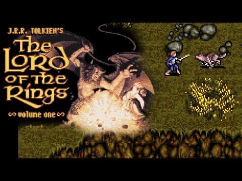 J.R.R. Tolkien's The Lord of the Rings: Volume 1 ... (SNES) 60fps Gameplay