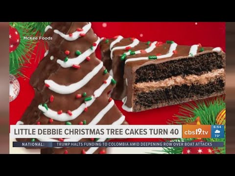 Little Debbie Zebra Cake Christmas Tree Ornament
