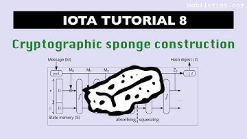 IOTA tutorial 8: Cryptographic sponge construction