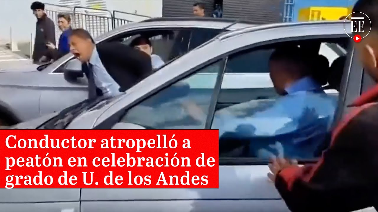 Conductor atropelló a peatón en ceremonia de grado de la U. de los ...