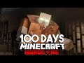 100 Days in a Zombie Prison Break in Minecraft Hardcore... Here's What Happened!