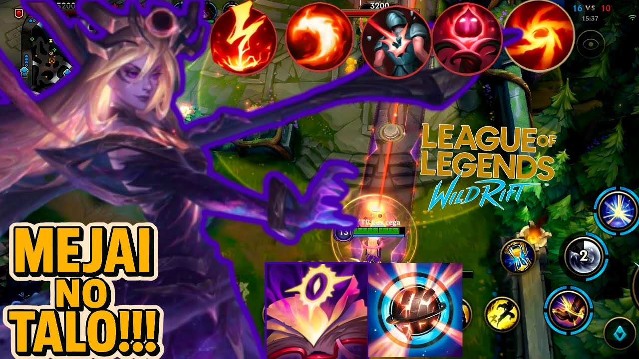 LUX COSMOS NEGROS VS ANNIE GAMEPLAY/ LOL WILD RIFT GRAO MESTRE 