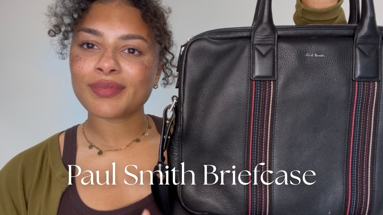 Paul Smith Briefcase Review - YouTube