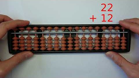 Bài 04: Phép cộng các số đến 2 chữ số - cấp độ dễ - trên bàn tính Soroban