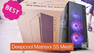 New CPU cabinet | Deepcool Matrexx 55 Mesh | Case Review | Planning to swap my pre-built 