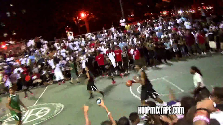 Kevin Durant Vs. Michael Beasley! Hype Matchup At Dyckman Park!!