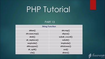 String Function (PHP) :- courseclasses.com