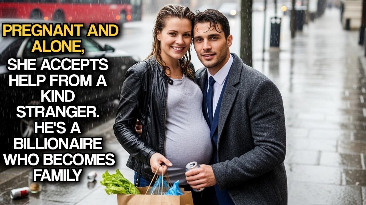 Pregnant and Alone, She Accepts Help From a Kind Stranger. He's a Billionaire Who Becomes Family