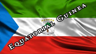 | EQUATORIAL GUINEA | GUINEA ECUATORIAL | GUINÉ EQUATORIAL |   Waving Flag | 1 Hour | 4K