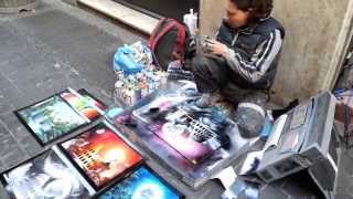 Spray Paint Artist in Rome