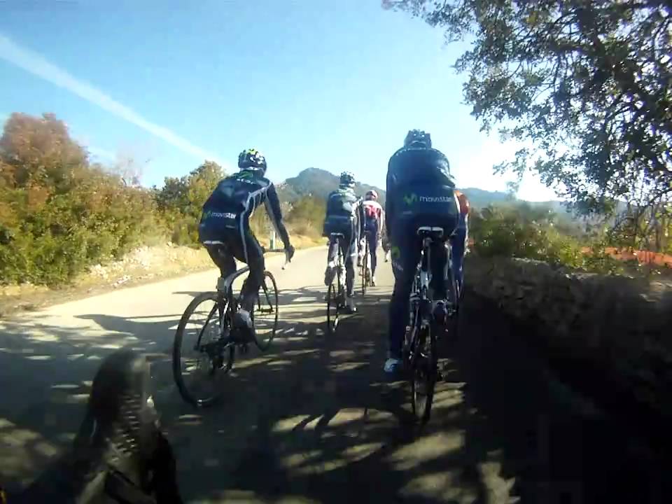 Movistar Team entrenamiento en Mallorca feb2011
