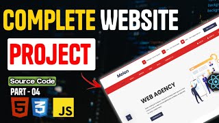 Complete Web Development Project From Scratch Part - 04 🔥 | Full Stack Website Step by Step #coding