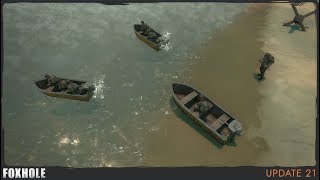 Motor Boats & Islands Reworks - Foxhole (Update 0.21)
