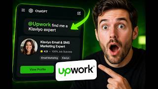Upwork Inside ChatGPT — How To Use It (Freelancers & Hirers)