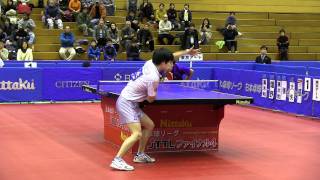 Table Tennis 大矢英俊 × 平野友樹 JTTLファイナル4卓球2011-1210