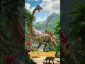 "Dinosaurs with feathers?!🦖  Subscribe for epic dino facts! #archaeopteryx" #jurassicjuniors68
