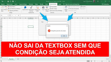 MANTER ou VOLTAR FOCO (Setfocus) para TEXTBOX Excel VBA  no EVENTO EXIT