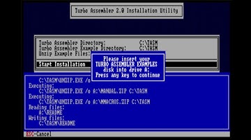 8086/8088 Assembly Language: Setting up an assembler