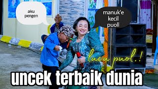 LUCU BANGET, VIRAL UNCEK MENANG BANYAK DI CEKELI MANUK'E KARO BIDU