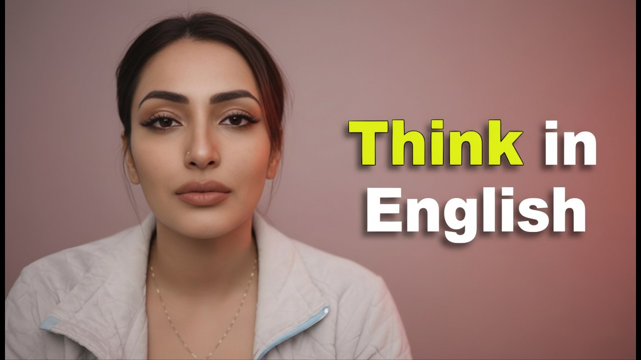 Think Translate Stop Translating! How to Think in English and Speak Fluently - YouTube