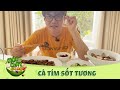 Nghĩa làm CÀ TÍM SỐT TƯƠNG và làm cà tím khô để ăn dần