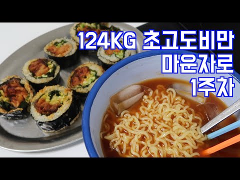 둥근 배 미친 거 또 나왔네  | 마운자로 브이로그