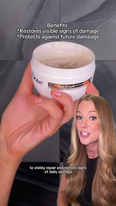 The Best Drugstore Hair Mask: Dove 10-in-1 Bond Strength Serum Mask