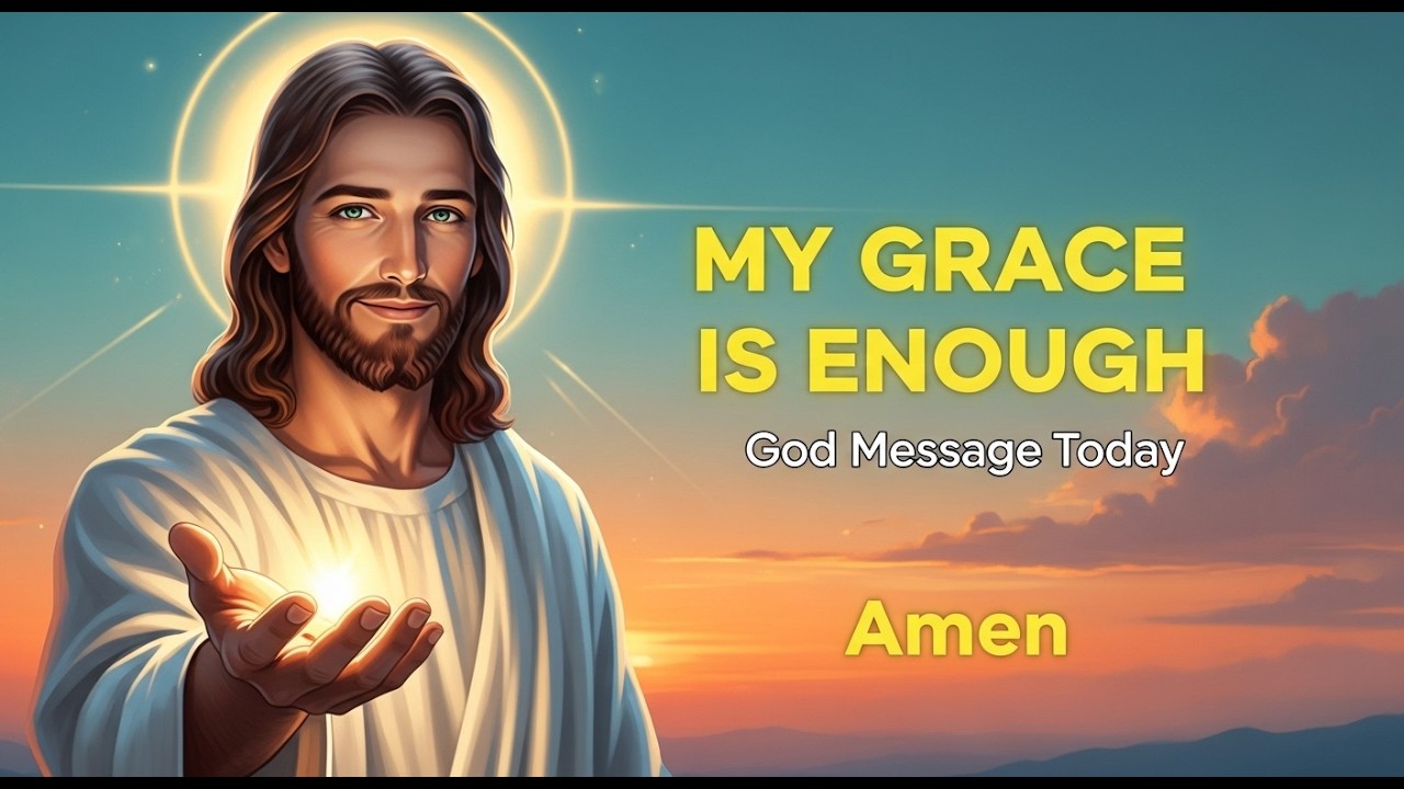 Моей благодати достаточно | Послание Бога сегодня | Послание Бога для вас сегодня | Благодать Иис...