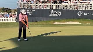 WWSB-TV SPORTS ANCHOR JAMES HILL ABC7 NEAL SHIPLEY 5 HOLE PLAYOFF LECOM SUNCOAST CLASSIC 4-19-25