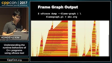 CppCon 2017: Honggyu Kim “Understanding the runtime behaviors of C++ programs using uftrace tool”